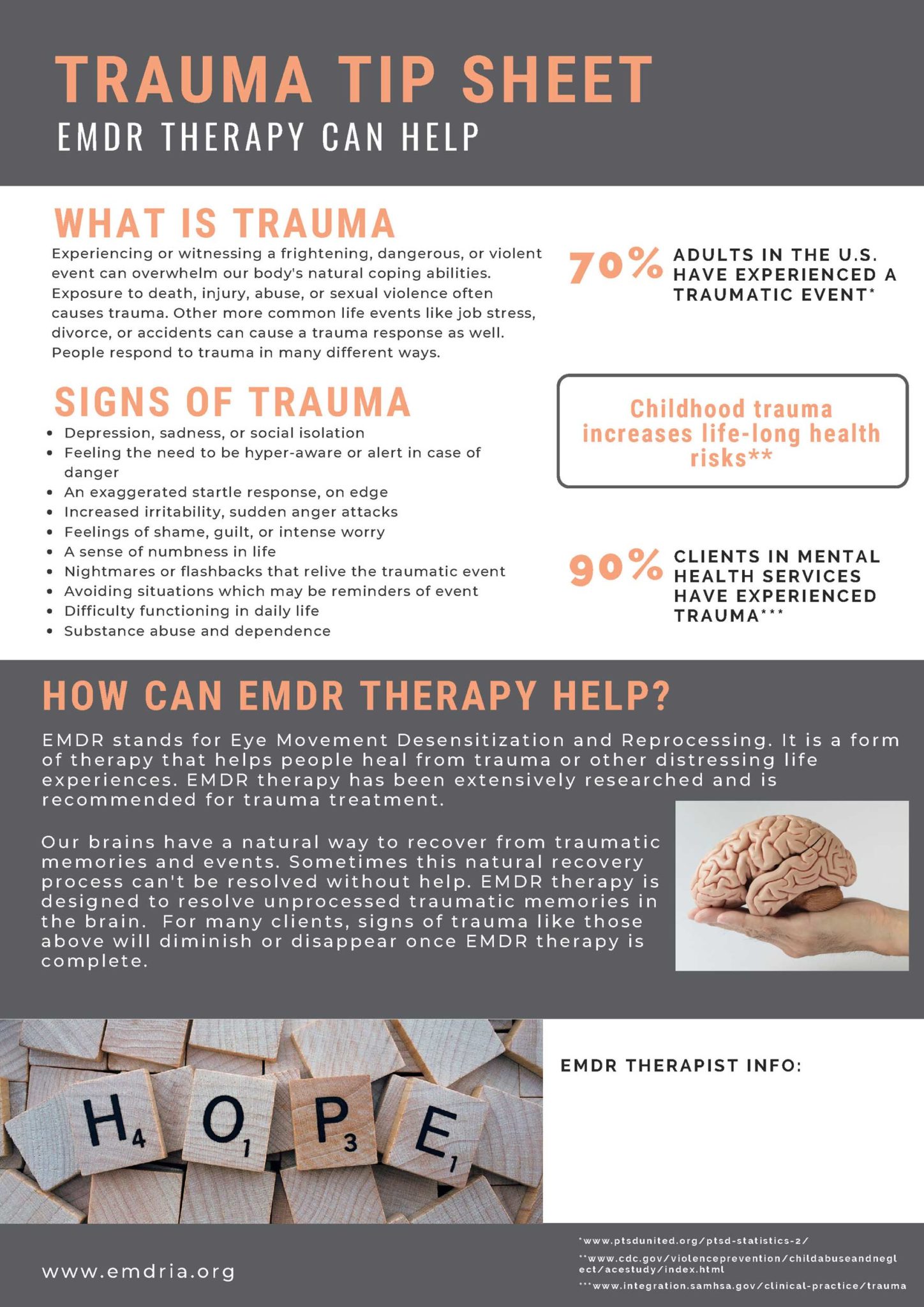 EMDR - Creekside Counseling